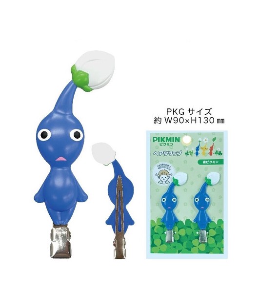 【8月入荷予定】PIKMIN　ピクミン　ヘアクリップ　青ピクミン　PIK-002