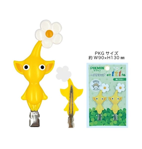 【8月入荷予定】PIKMIN　ピクミン　ヘアクリップ　黄ピクミン　PIK-003