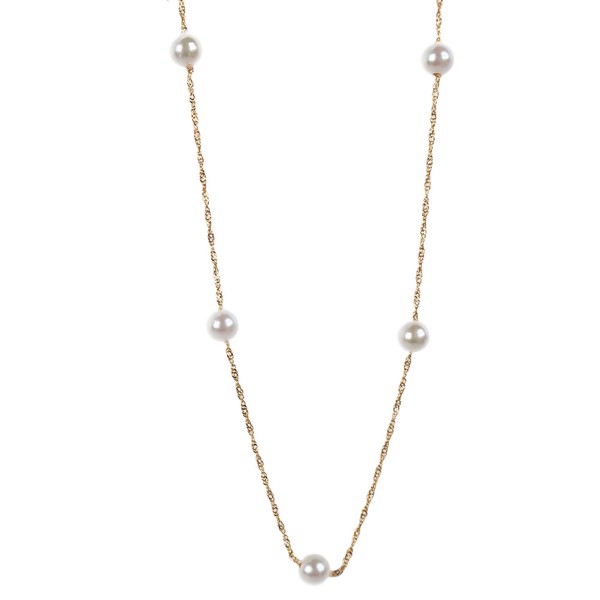 【大ヒット商品】 日本製 ネックレス パール  レディース ジュエリー 金属アレルギー ロット販売