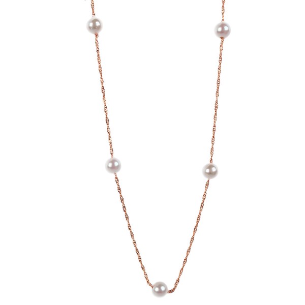 【大ヒット商品】 日本製 ネックレス パール  レディース ジュエリー 金属アレルギー ロット販売