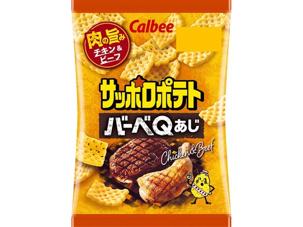 カルビー サッポロポテト バーベQあじ 24gx24