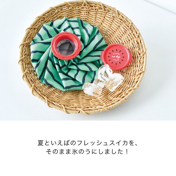 【アイシング】【熱中症対策】スイカ アイスバッグ【2026再入荷】【氷のう】
