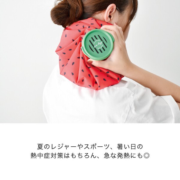 【アイシング】【熱中症対策】スイカ アイスバッグ【2026再入荷】【氷のう】