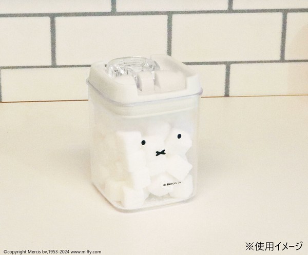 【★売れ筋商品★】miffy　ミッフィー　キャニスター　顔だけミッフィー