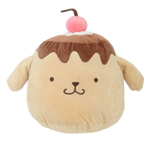 【クッション】ポムポムプリン ダイカットクッション プリンアラモード