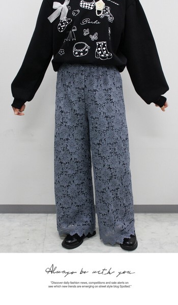 4色　レースパンツ　ssg241021