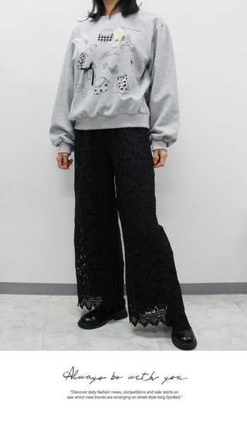 4色　レースパンツ　ssg241021