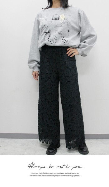 4色　レースパンツ　ssg241021