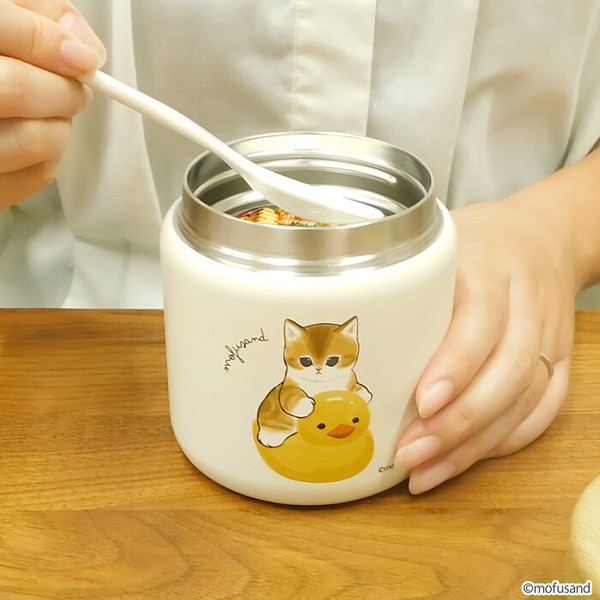 【輸出禁止】mofusand　スープポット300ml＜全3種＞( モフサンド・もふさんど 猫 ネコ )