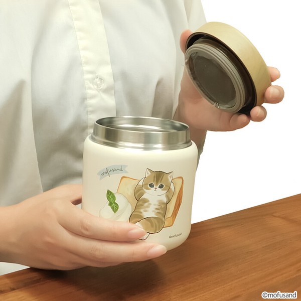 【輸出禁止】mofusand　スープポット300ml＜全3種＞( モフサンド・もふさんど 猫 ネコ )