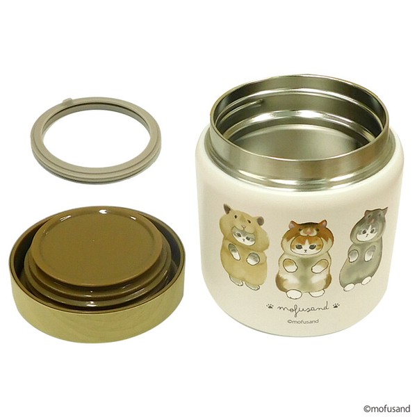 【輸出禁止】mofusand　スープポット300ml＜全3種＞( モフサンド・もふさんど 猫 ネコ )