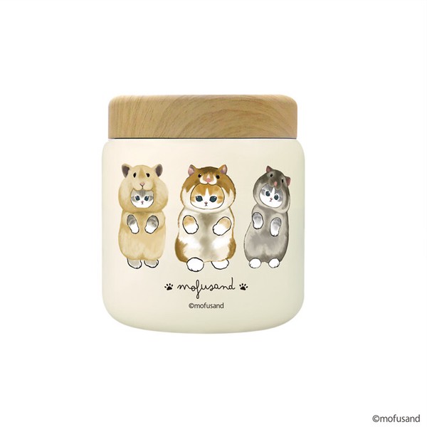 【輸出禁止】mofusand　スープポット300ml＜全3種＞( モフサンド・もふさんど 猫 ネコ )