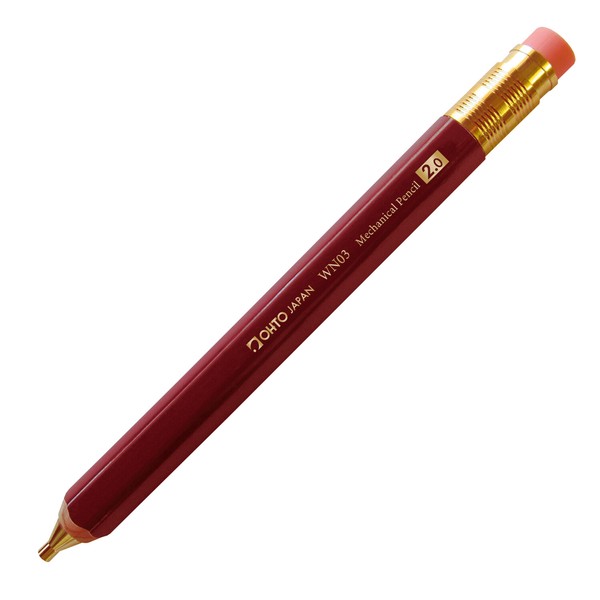 【OHTO(オート)】木軸シャープ WN03   2.0mm   太軸タイプ