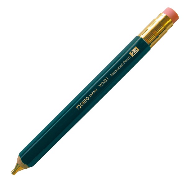 【OHTO(オート)】木軸シャープ WN03   2.0mm   太軸タイプ