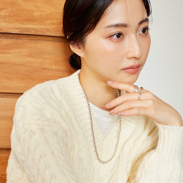 【予約】Multiuse Dot Necklace / マルチユースドットネックレス【Nothing And Others】