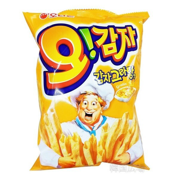 オリオン オーカムジャ グラタン味 64g 韓国お菓子 じゃがいもスナック