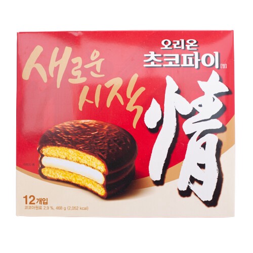 オリオン チョコパイ 468g (39gX12個入)  韓国お菓子 マシュマロサンドパイ