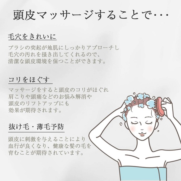 【在庫処分】スカルプ・洗顔Wブラシ