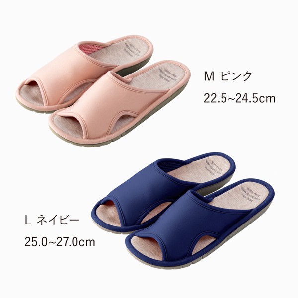 吸いつく体幹サポートスリッパ (疲れにくい 姿勢 体幹 健康スリッパ)