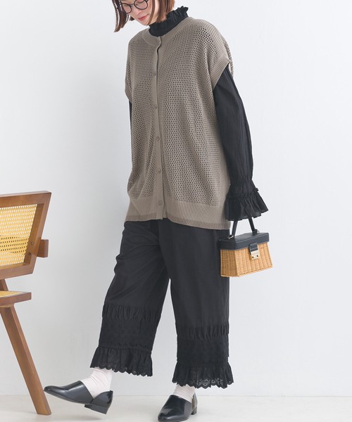 【SD限定】人気商品！裾レース ペチパンツ レイヤード インナーパンツ