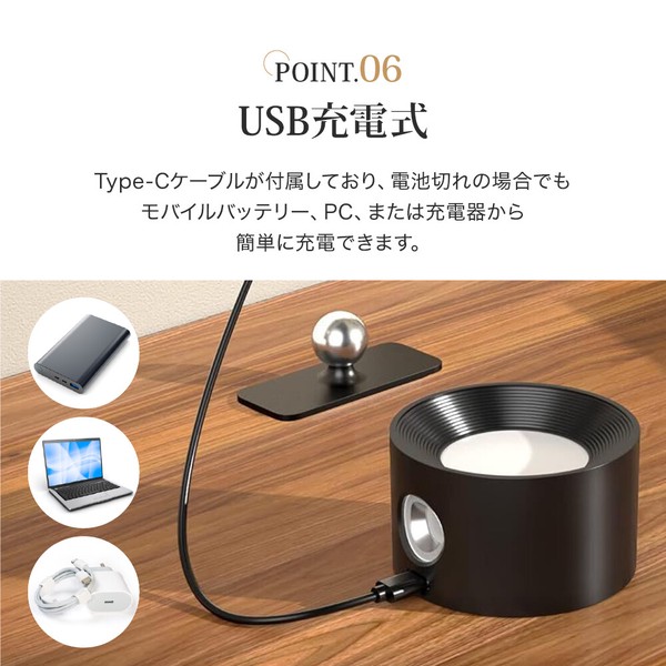 ライト LEDライト LED磁石壁掛けライト タッチ操作 ブラケットライト