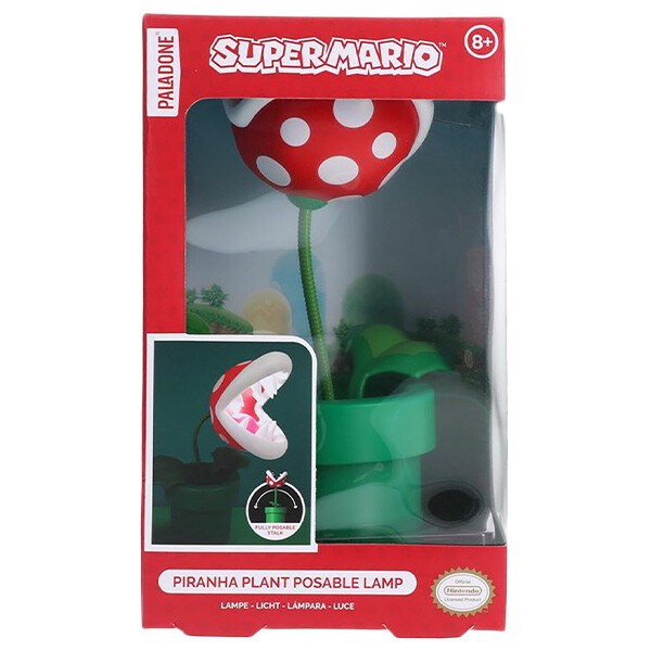 スーパーマリオ ミニ パックンフラワー ランプ