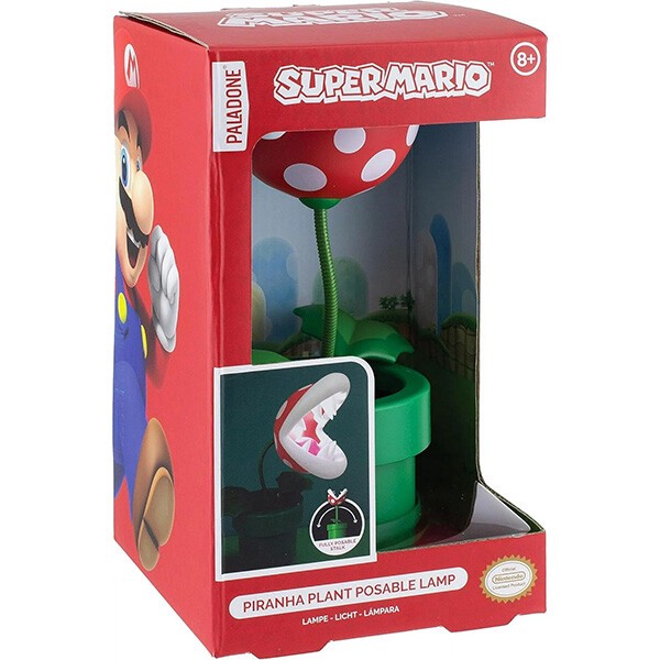 スーパーマリオ ミニ パックンフラワー ランプ