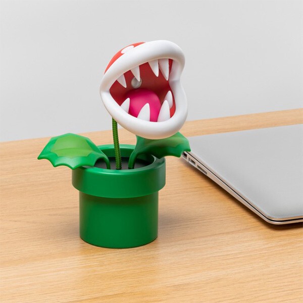 スーパーマリオ ミニ パックンフラワー ランプ