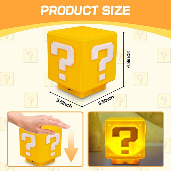 スーパーマリオ ミニ クエスチョン ブロックライト