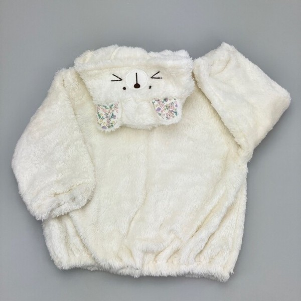 ボアフリースねこジャケット（ひとえ）