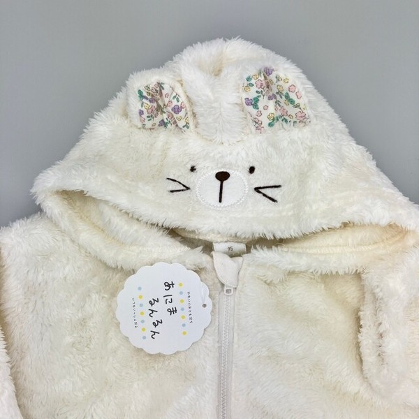 ボアフリースねこジャケット（ひとえ）