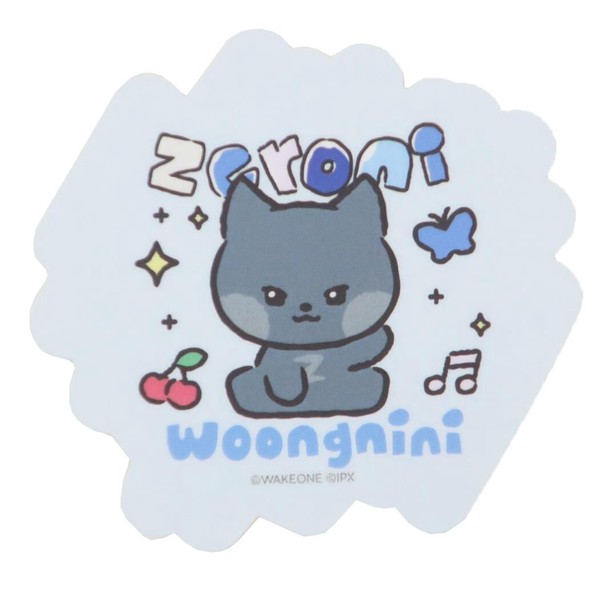 【ステッカー】zeroni ダイカットステッカーミニ woongnini