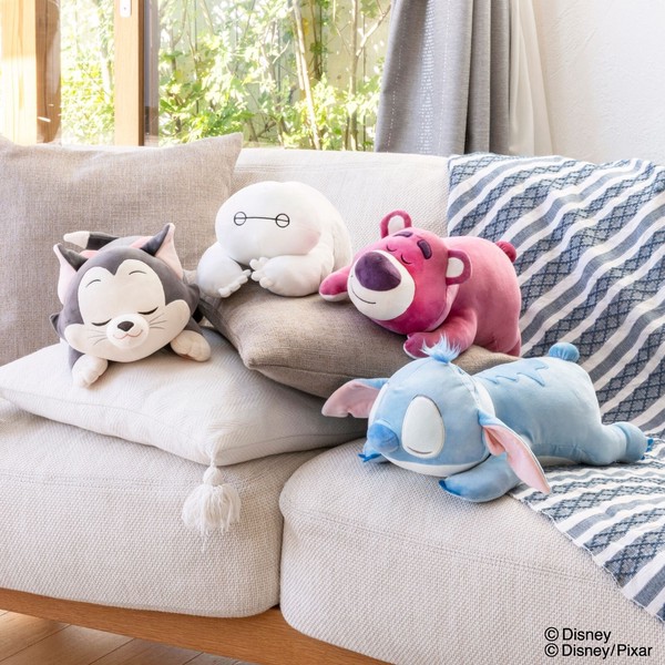Disney ≪モチハグ≫ 抱き枕S もちもち ぬいぐるみ フィガロ スティッチ ロッツォ ベイマックス