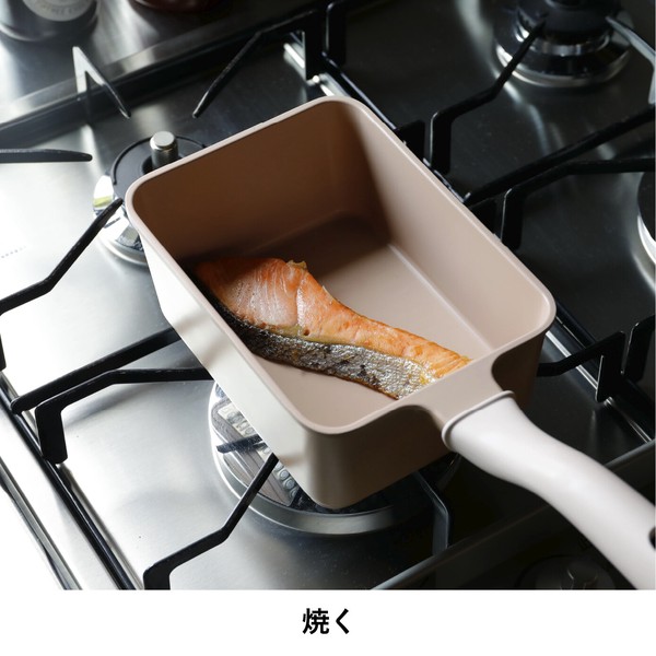 【公式】シービージャパン 深型四角フライパン 茹でる 炊く 炒める 揚げる 焼く 煮る