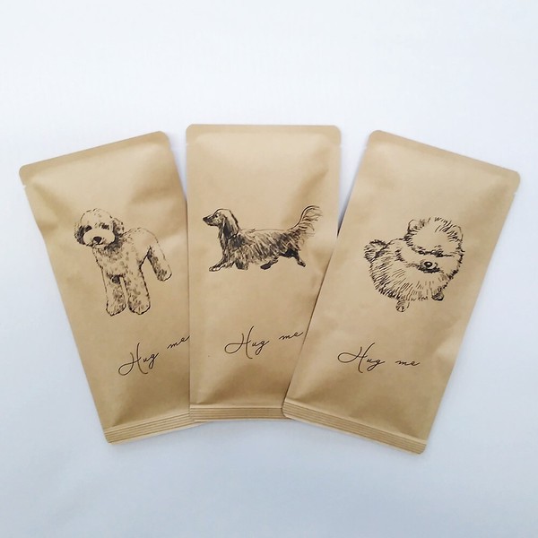 お茶メール（Hug me_dog・煎茶ティーバック 2g×10P） 【深蒸し掛川茶/産地直送/犬/ペット】