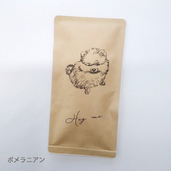 お茶メール（Hug me_dog・煎茶ティーバック 2g×10P） 【深蒸し掛川茶/産地直送/犬/ペット】
