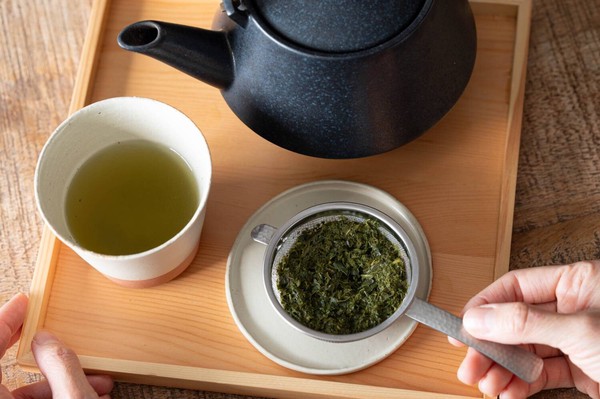なごみ槌目 ハンドル付き茶こし 抹茶 対応[日本製/新潟県燕市/和食器]