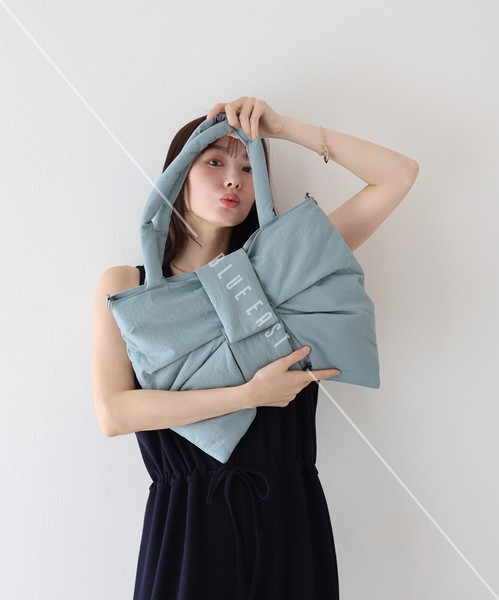 【人気】【再入荷】【リボンパテッドバッグ】鞄　ショルダー　トートバッグ　リボン