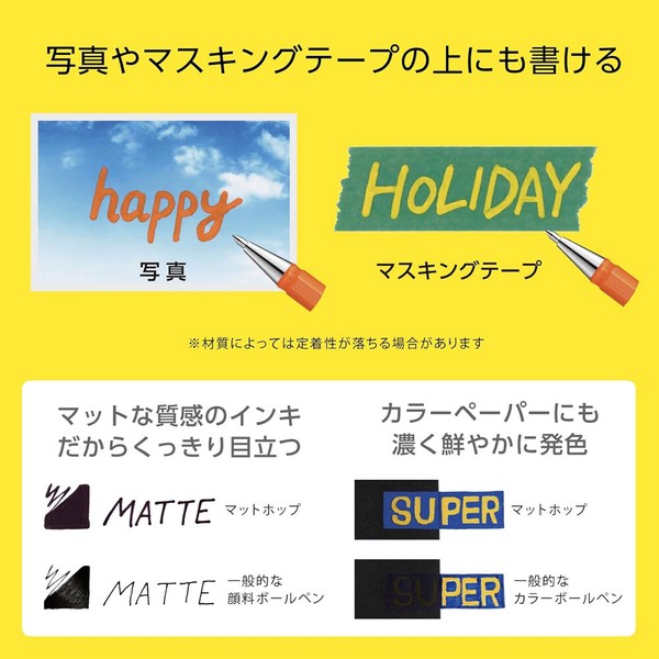 【ぺんてる】ゲルインキボールペン マットホップ コンプリートセット