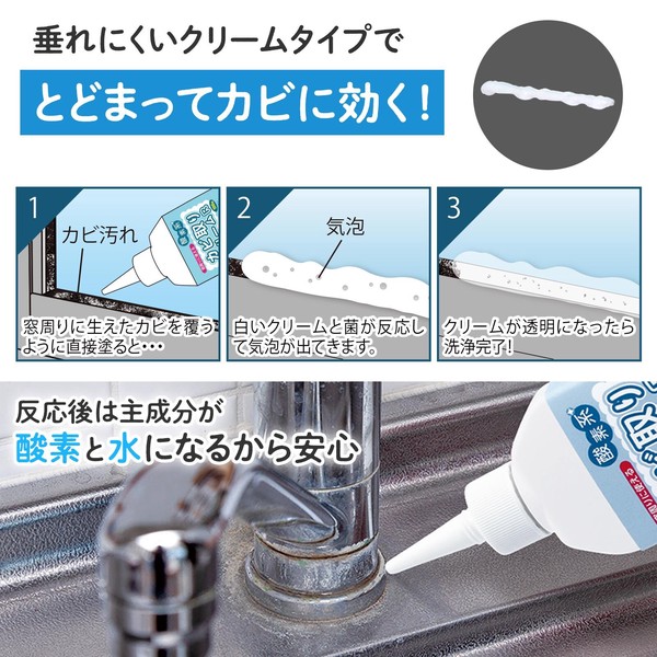 ★売れ筋商品！！【窓周りに使えるカビ取りクリームR】