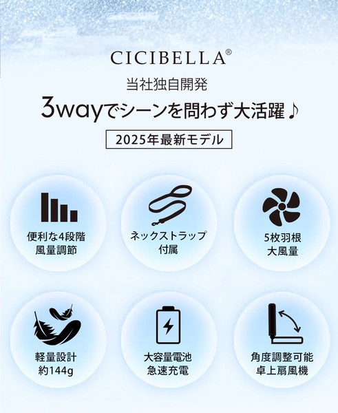 3way ハンディファン 扇風機 超静音 卓上扇風機 小型扇風機 usb 吊り下げ 携帯扇風機 持ち運び便利
