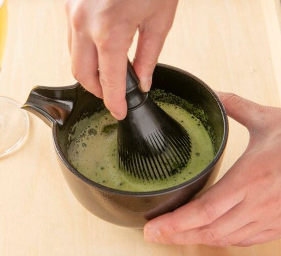 至福の茶せんセット　（茶せん・片口・くせ直し）