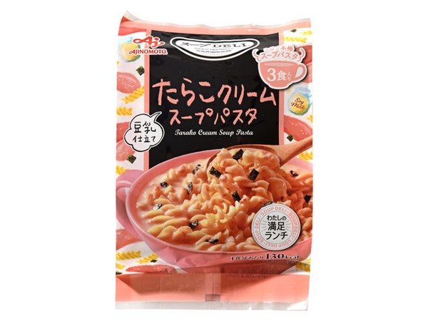 味の素 クノールスープDELI たらこクリームスープパスタ 豆乳仕立 94.8gx10
