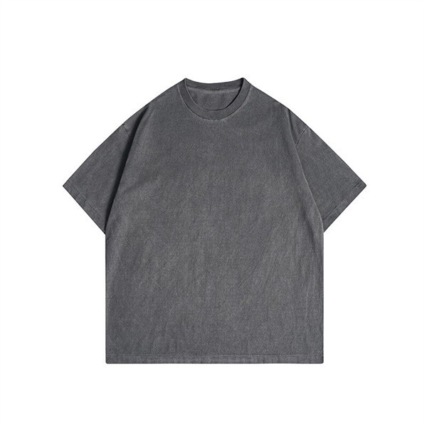 P21249  ラウンドネック Tシャツ  トッブス メンズ  男 2025春夏新作 半袖 韓国風 無地