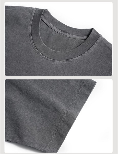 P21249  ラウンドネック Tシャツ  トッブス メンズ  男 2025春夏新作 半袖 韓国風 無地
