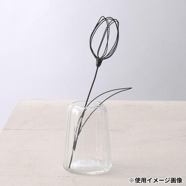 志成販売 ワイヤーアートのチューリップ グレー 423788GY