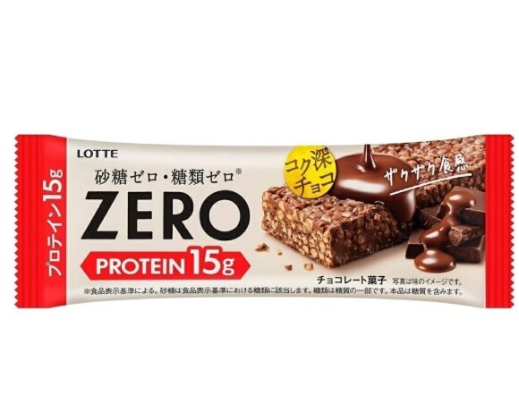 【ロッテ】ゼロ プロテインチョコバー　砂糖ゼロ｜糖類ゼロ｜ダイエット｜お菓子