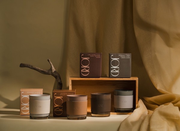 ヨルド キャンドル JORD WAX FILL CANDLE　全4種の香り