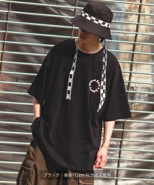 ★特価★【SIDEWAYSTANCE】半袖レコードプリントTシャツ