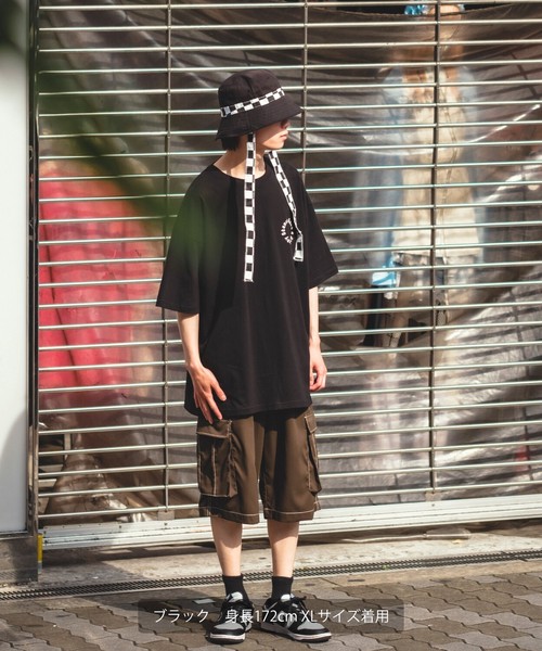 ★特価★【SIDEWAYSTANCE】半袖レコードプリントTシャツ